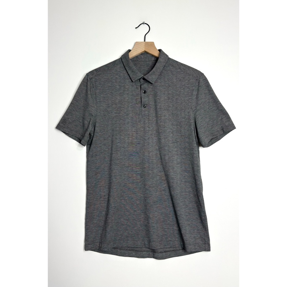 LULULEMON Mens Short Sleeve Polo Shirt